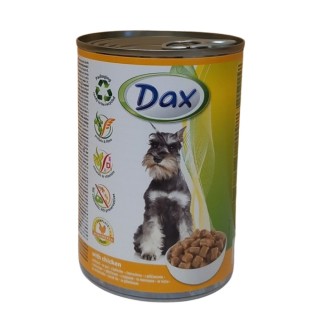 Dax 415g with chicken dog / karton